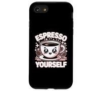 First I Drink The Coffee Then I Do The Things Coque pour iPhone SE (2020) / 7/8