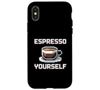 First I Drink The Coffee Then I Do The Things Coque pour iPhone X/XS