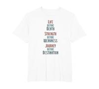 First Ideal Knights Radiant Variante 1 T-Shirt, Homme Grandes Tailles, Blanc, 5X Tall