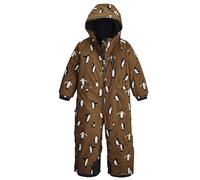 first instinct by killtec Enfant Combinaison de ski/combinaison de neige avec capuche FISW 26 MNS ONPC, braun, 122/128, 42104-000