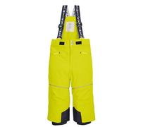 first instinct by killtec Enfant Pantalon de Ski/Fonctionnel avec Bretelles et Jupe Pare-Neige FISW 48 MNS Ski PNTS, Lime, 122/128, 43392-000