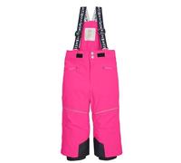 first instinct by killtec Enfant Pantalon de Ski/Fonctionnel avec Bretelles et Jupe Pare-Neige FISW 48 MNS Ski PNTS, Neon Pink, 98/104, 43392-000
