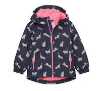 first instinct by killtec Mixte Bébé Fios 24 Mns Jckt Veste Fonctionnelle/de Pluie Avec Capuche Et Fonction Grow-Up, Dark Navy, 110-116 EU