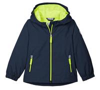 first instinct by killtec Mixte Bébé Fios 6 Mns Jckt Veste Fonctionnelle/de Pluie Avec Capuche, Dark Ocean, 110-116 EU