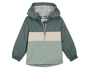first instinct by killtec Mixte Bébé Fios 6 Mns Jckt Veste Fonctionnelle/pluie Imperméable Avec Capuche, Light Nature Green, 110-116 EU