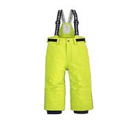 first instinct by killtec Mixte Bébé Fisw 33 MNS Pnts Pantalon De Ski/Fonctionnel avec Bretelles Et Jupe Pare-Neige, Citron Vert, 98-104 EU