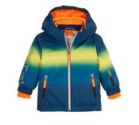 first instinct by killtec Mixte Bébé Fisw 37 Mns Jckt Veste De Ski Fonctionnelle Avec Capuche Et Jupe Pare-neige, Dark Ocean, 110-116 EU
