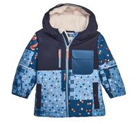 first instinct by killtec Mixte Bébé Fisw 43 Mns Jckt Veste De Ski/fonctionnelle Avec Capuche Et Jupe Pare-neige, Dark Navy, 110-116 EU