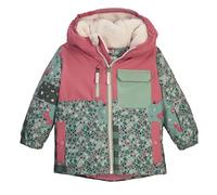 first instinct by killtec Mixte Bébé Fisw 43 Mns Jckt Veste De Ski/fonctionnelle Avec Capuche Et Jupe Pare-neige, Dark Rouge, 122-128 EU