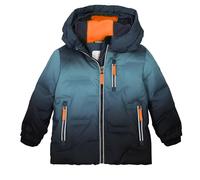 first instinct by killtec Veste matelassée pour enfant, aspect duvet, avec capuche et jupe pare-neige, FISW 39 MNS QLTD JCKT, denim bleu pétrole foncé, 122/128, 43386-000