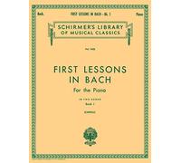 First Lessons In Bach Book 1. Solo de Piano.
