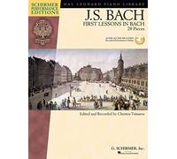 First lessons in bach piano +enregistrements online