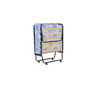 FIRST - Lit pliant à roulettes 120x190cm - Altobuy Bleu, Bleu G