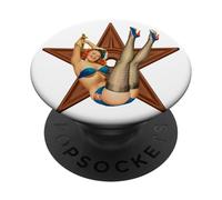 First Mate WWS Pin Up Girl PopSockets PopGrip Adhésif