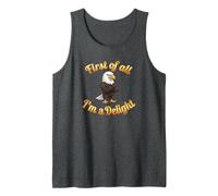 First of All I’m A Delight Funny Bald Eagle USA Débardeur