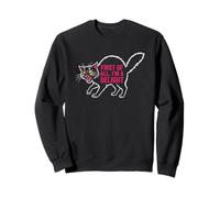 First of All, I'm A Delight - Chat Noir Amusant Amant Meme Cat Sweatshirt