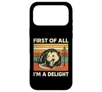 First of All I'm A Delight Coque pour iPhone 17 Pro Max