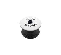 First of All I'm a Delight Funny Sarcastic Crow Raven PopSockets PopGrip Adhésif