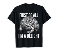 First of All I'm A Delight Grumpy Desert Rain Frog T-Shirt