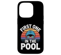 First One in The Pool Nageur Rapide Compétitif - Coque pour iPhone 14 Pro