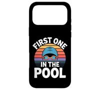 First One in The Pool Nageur Rapide Compétitif - Coque pour iPhone 17 Pro Max