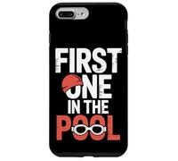 First One in The Pool Nageur Rapide compétitif |- Coque pour iPhone 7 Plus/8 Plus