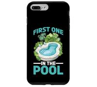First One in The Pool Nageur Rapide compétitif - Coque pour iPhone 7 Plus/8 Plus