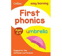 First Phonics – Ages 3-4 (Collins Easy Learning Preschool) – Harper Collins Publishers