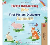First Picture Dictionary - Animals (Danish English Bilingual Children's Book)