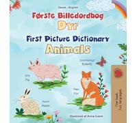 First Picture Dictionary - Animals (Danish English Bilingual Children's Book)