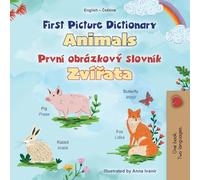 First Picture Dictionary - Animals (English Czech Bilingual Children's Book)