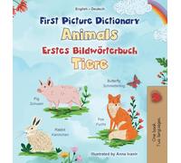 First Picture Dictionary - Animals (English German Bilingual Children's Book)