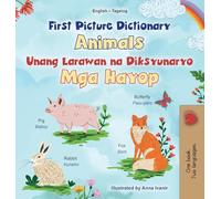 First Picture Dictionary - Animals (English Tagalog Bilingual Children's Book)
