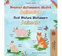 First Picture Dictionary - Animals (French English Bilingual Children's Book)