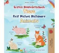 First Picture Dictionary - Animals (German English Bilingual Children's Book)