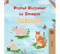First Picture Dictionary - Animals (Romanian Children's Book)