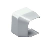 First Plast - Assemblage pour goulottes - Réduction 125 - 80 mm pour goulotte - blanc -