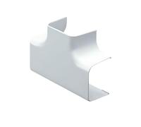 First Plast - Assemblage pour goulottes - Té de dérivation pour goulotte 80 x 60 mm - blanc -