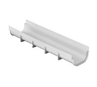 First Plast - Caniveaux PVC ou PP - Caniveau PVC Pratiko Série 130 BAS - 130x500mm - Profondeur 75mm