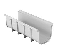 First Plast - Caniveaux PVC ou PP - Caniveau PVC Pratiko Série 200 HAUT - 200 x 500 mm - hauteur 185 mm -