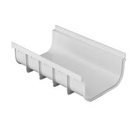 First Plast - Caniveaux PVC ou PP - Caniveau PVC série 300 BAS 300 x 140 x 500 mm -