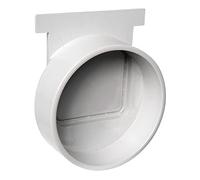 First Plast - Caniveaux PVC ou PP - Naissance fond droite et gauche avec sortie Ø100 Femelle - Ø110 Mâle - Série 100 HAUT - First Plast
