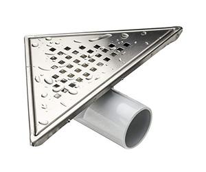 First Plast CHABST2517IN Siphon d'angle avec évacuation horizontale Ø 50 mm, dimensions 175 x 250 x 175 mm