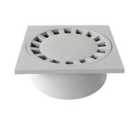 FIRST PLAST CHPP20G Ferme-Siphon en polypropylène, Gris, 200x200 mm