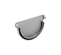 First Plast Fond de naissance PVC demi-ronde Personnalisable-Gris-16