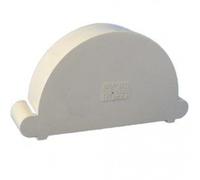 First Plast Fond de naissance PVC demi-ronde Personnalisable-Sable-16