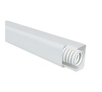 First Plast - Goulottes pour climatisation - Goulotte 25 X 25 mm Spéciale condensats - 2m - Blanc -