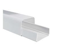First Plast - Goulottes pour climatisation - Goulotte 65 x 50 mm - Clipsage à la base - 2m - Blanc - First Plast