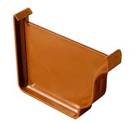 First Plast - Gouttière PVC carrée BEST - Fond de naissance pour gouttières PVC BEST - effet cuivre -