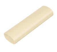 First Plast - Gouttière PVC carrée BEST - Tube de descente gouttière BEST - Ø oval 92x57 sable 4m -